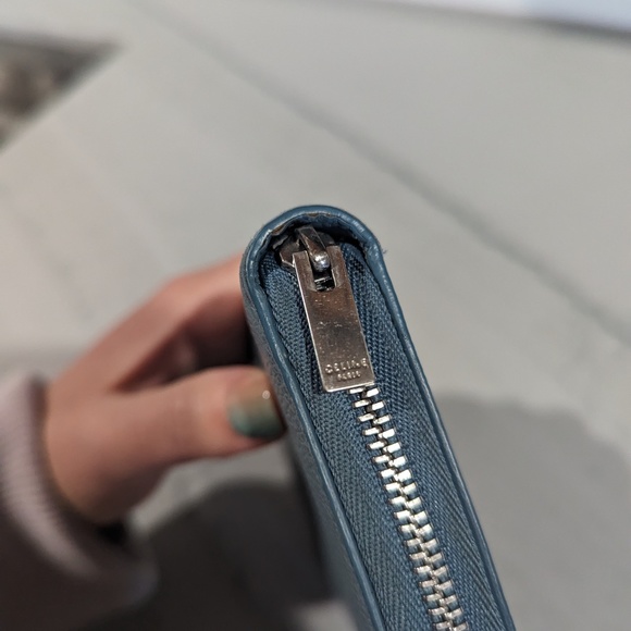 CELINE Light Blue wallet - Picture 3 of 4
